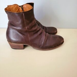 Fiorentini + Baker Stacked Side Zip Bootie